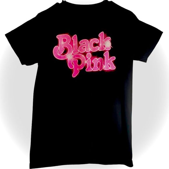 Blackpink Glow Logo T-Shirt [2/$40] - Picture 2 of 7